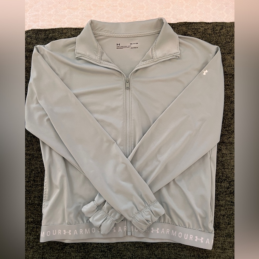 Under Armour Light Blue HeatGear Jacket
